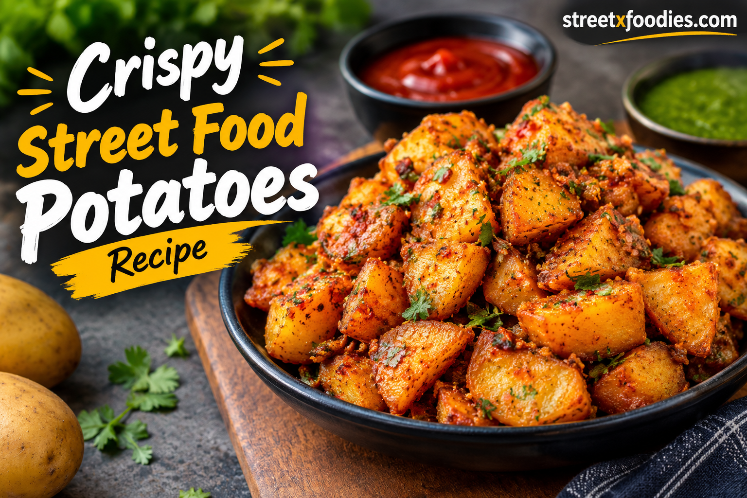 Crispy Street Food Potatoes Recipe