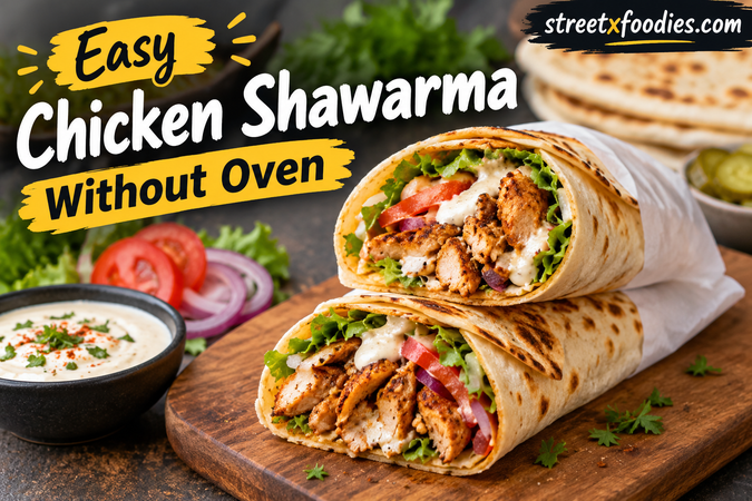 Easy Chicken Shawarma Without Oven