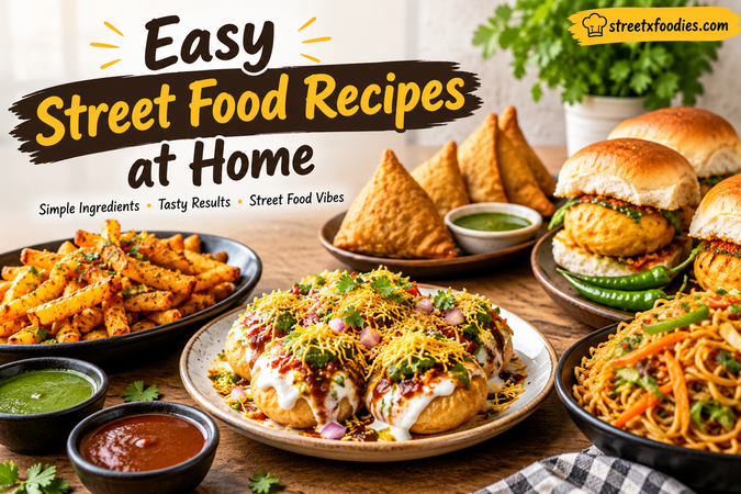 Easy Street Food Recipes at Home: Simple, Flavorful Ideas for Any Day